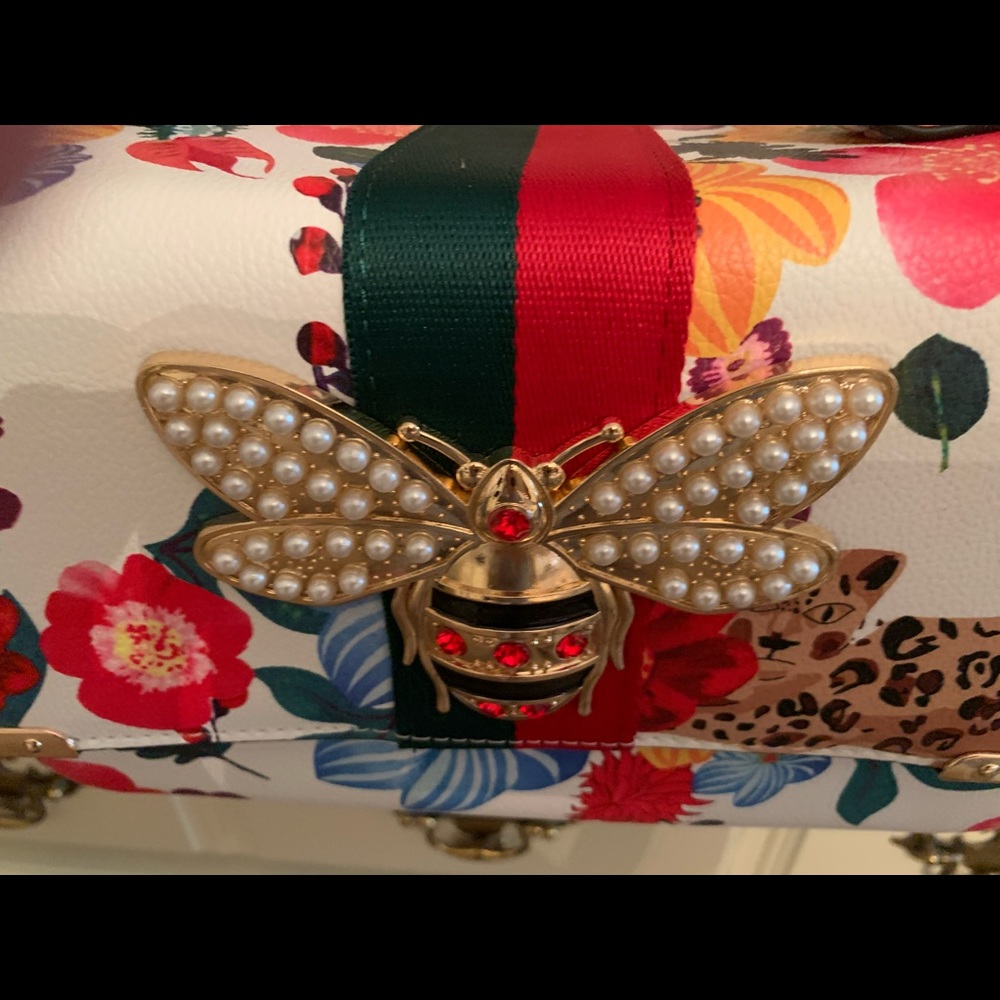 Bee Floral Purse & Wallet